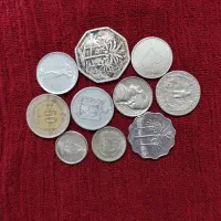 تعدادی سکه و اسکناس قدیمی عتیقه|کلکسیون سکه، تمبر، اسکناس|دزفول, |دیوار