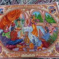 تابلو فرش دستبافت خسروپرویز