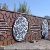 اجرای سیمان کاری طرح چوب طرح سنگ|خدمات پیشه و مهارت|بندر گناوه, |دیوار