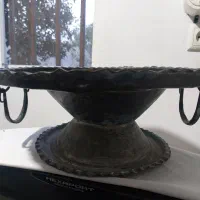 منقل رشتی مسی قدیمی کاملا سالم