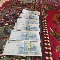 پول کالکسیونی قرمز امضاء نو|کلکسیون سکه، تمبر، اسکناس|خرم‌آباد, |دیوار