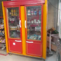 یخچال سوپر مارکت و قفسه