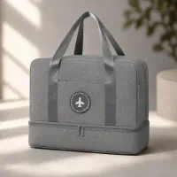 ساک مسافرتی لباس و کفش برزنتی