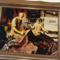 تابلو فرش دست بافت|تابلو فرش|اراک, |دیوار