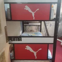 تخت فلزی دو طبقه در حد نو