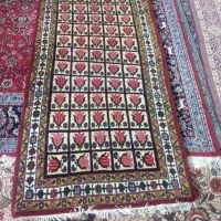 قالی دستبافت(کناره)|فرش|لاران, |دیوار