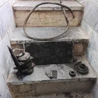 کولر پراید کامل فولی رادیاتور سالم