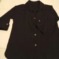 دوتا مانتو کوتاه نونو مشکی وسبز