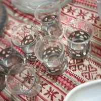 ظروف منزل و۱۵تاپلوخوری گل سرخ|ظروف سرو و پذیرایی|بهارستان, |دیوار