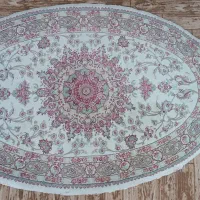 فرش بیضی ماشینی