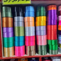 روبان ساتن و حریر مخصوص گل مصنوعی