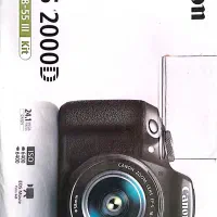 دوربین عکاسی کنون 2000D همراه با لنز 55-18|دوربین عکاسی و فیلم‌برداری|شهریار, شهرک وائین|دیوار