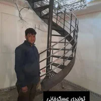 تولید پله اهنی پله گرد پله پیچ صاف|مصالح و تجهیزات ساختمان|تهران, شهرک ابوذر|دیوار