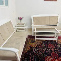 مبل ۷نفره درمجموع ۱۴|مبلمان خانگی و میز عسلی|قم, انسجام|دیوار