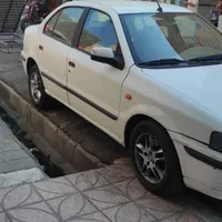 سمندef7 دوگانه سوز کارخانه  سفید مدل 91 تمیز|خودرو سواری و وانت|تهران, نعمت‌آباد|دیوار
