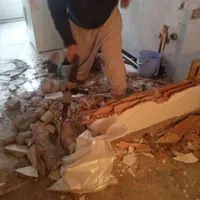 تخریب وکنده کاری .بنایی ودیوارچینی بلوک ،پی کنی|خدمات پیشه و مهارت|رشت, استادسرا|دیوار