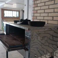 فر پیتزا 8تایی با تابه درحد نو|کافی‌شاپ و رستوران|اردبیل, |دیوار