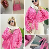 پیراهن عروسکی پِری + کش مو سِت لباس