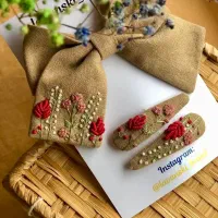 گیره موی یلدایی کار دست|زیورآلات و اکسسوری|تربتحیدریه, میدان مرکزی|دیوار