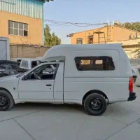 اتاق فایبرگلاس مسقف باربند عقب باربند آریسان