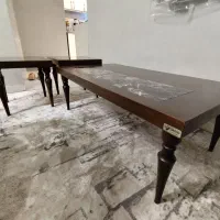 میز وسط و عسلی جلو مبلی برند باران وود