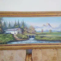 تابلو طبیعت رنگ روغن