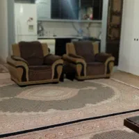 مبل 7تفره کارکرده بدجنس مخمل وچوب|مبلمان خانگی و میز عسلی|اردبیل, |دیوار