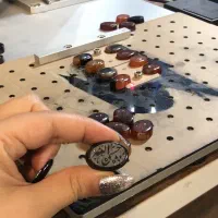 حکاکی لیزری نگین و سنگ انگشتر