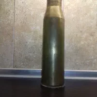 گلدان برنجی قدیمی پوکه و نوستالوژی  زمان دفاع مقدس