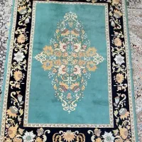 فرش ماشینی سبز ۴متری