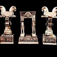 مجسمه هخامنشی|مجسمه، تندیس، ماکت|یزد, |دیوار