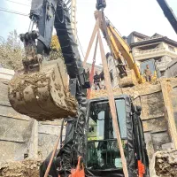 بیل مکانیکی خاکبرداری پی کنی