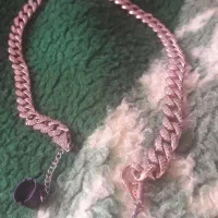 گردنبند رنگ ثابت نگین نشان