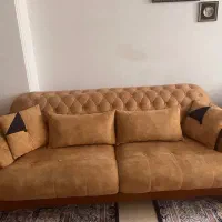 کاناپه۳نفره چسترخردلی و سرمه ای