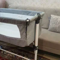 تخت کودک با توری ، پایه متحرک ،تشک طبی، تشک بازی|تخت و صندلی بچه|تهران, جنت‌آباد مرکزی|دیوار