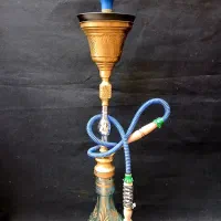 قلیان برنجی تو پر سنگین.