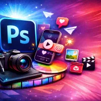 طراحی و ادیت، عکاسی...