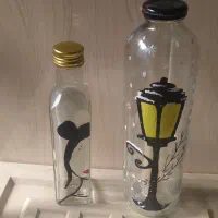 شیشه نقاشی شده