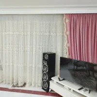 پرده به صورت کامل و تک|پرده، رانر، رومیزی|اصفهان, بهارستان|دیوار