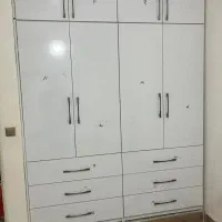 ساخت انواع کابینت کمد دیواری و تخت تاشو دارابی|جاکفشی، کمد، دراور|خرم‌آباد, |دیوار