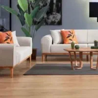 مبل راحتی مدل مینیمال***کلاف چوب روس