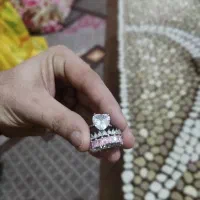 انگشتر قلب نقره