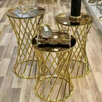 عسلی پیچک جلو مبلی و عسلی پایه فلزی طلایی مدل پیچک|مبلمان خانگی و میز عسلی|آفتاب, |دیوار