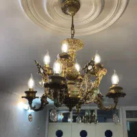 لوستر ۸ شاخه بزنج (۲عدد)