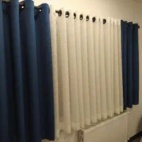 پرده مینیمال پانچ آماده|پرده، رانر، رومیزی|رویان, |دیوار