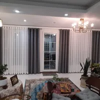 پرده  مدل رنگارنگ (آسان نصب) آماده مدل پانچی اسپرت|پرده، رانر، رومیزی|کرج, دهقان ویلا|دیوار