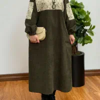 مانتو بارداری/جلو بسته شیک