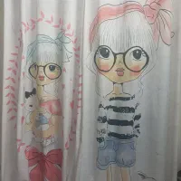 پرده اتاق کودک و نوجوان‌