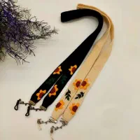 آموزش یک جلسه ای دوخت بند عینک گلدوزی شده