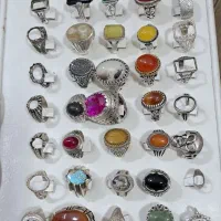 انگشتر نقره قدیمی|کلکسیون اشیاء عتیقه|اصفهان, فیض|دیوار